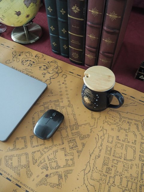 ME Harry Potter mouse pad genuine joint peripheral Hogwarts Castle Marauder's Land book desk mat gift