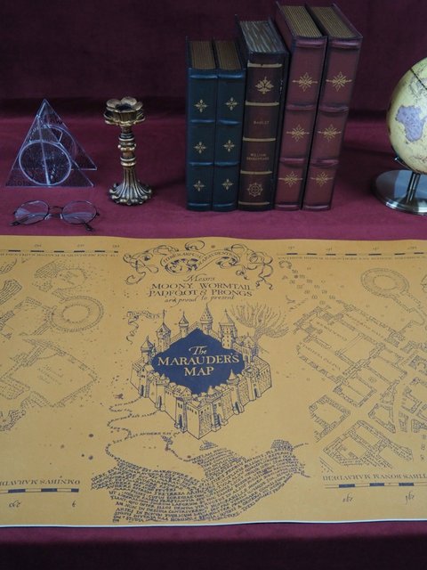 ME Harry Potter mouse pad genuine joint peripheral Hogwarts Castle Marauder's Land book desk mat gift