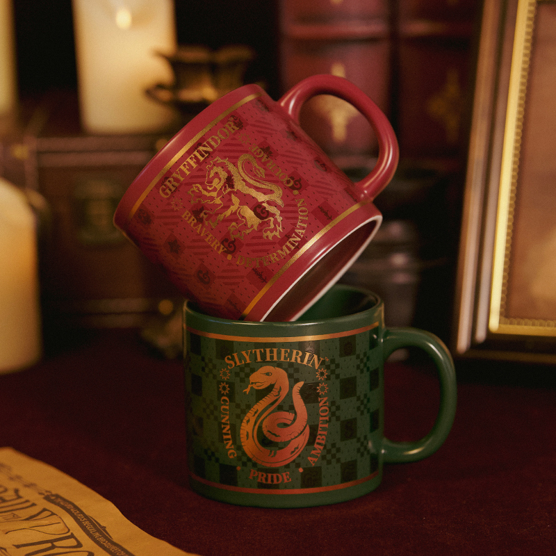 Warner Genuine Me Co-Branded Harry Potter Mug Ceramic Cup Gryffindor Slytherin House Cup