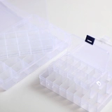 Золотой пластиковый ящик для хранения, аксессуар ручной работы, коробка для хранения, бусины, контейнер для хранения, 14 карат, «сделай сам»