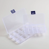 Золотой пластиковый ящик для хранения, аксессуар ручной работы, коробка для хранения, бусины, контейнер для хранения, 14 карат, «сделай сам»