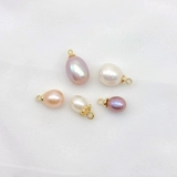 Натуральные бусины из жемчуга ручной работы, серьги, ожерелье, подвеска, аксессуары