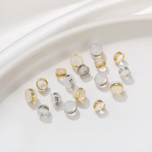 Силиконовые серьги с буквами ручной работы, аксессуар, аксессуары, 14 карат, DIY