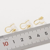 Медные серьги, силиконовые клипсы, аксессуар, аксессуары, 18 карат, DIY, без проколов ушей