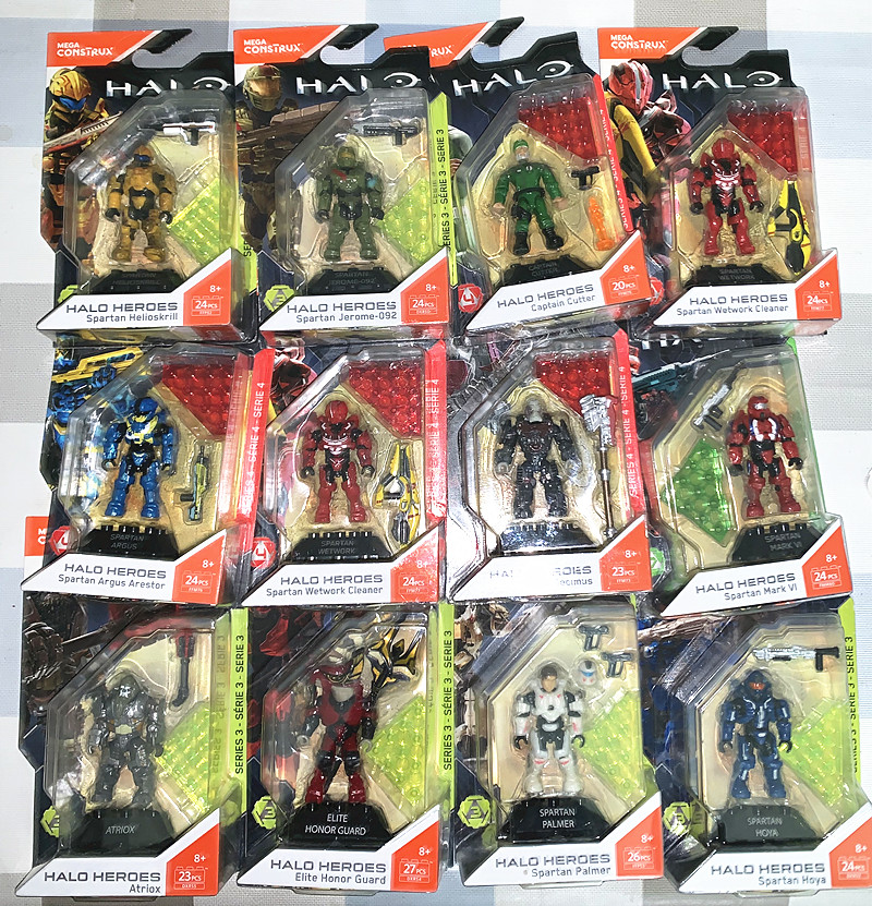 MEGA BLOKS Beauty High Beauty heirloom HALO halo Halo Halo 3HEROES Hero Pack