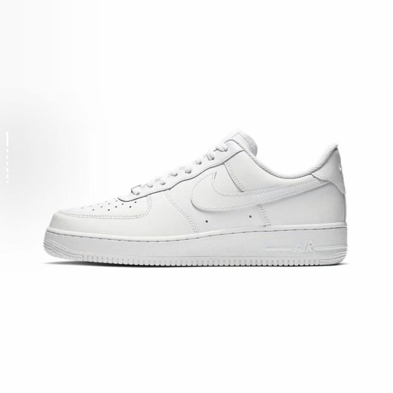 Nike Air Force 1 Low Nike Air Force One Pure White Sneakers Men's Sports Shoes Cw2288-111
