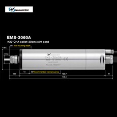 Шпиндель nakanishi日本中西主轴ems-3060k ems-3060a emr-3008k