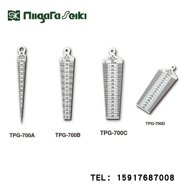 700A sharp ruler Japan SK New laxative pitch ruler TPG-700A 700B 700C700D hole ruler gap ruler