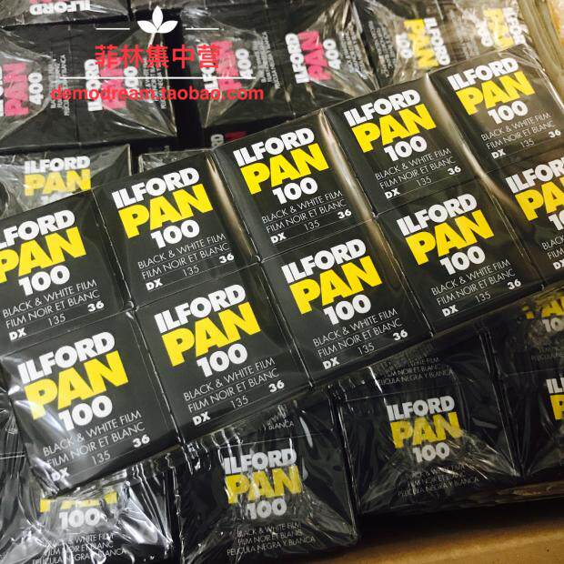 ilford 100 degree black and white 135 roll ilford pan 100 British original negative 2023