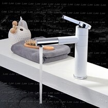 Lao Li hardware export rotary copper hot and cold basin basin basin washbasin faucet valve spool