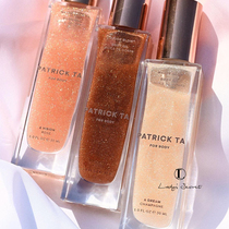 Are you made of diamonds? Spot Zhixuan Oni with Patrick Ta high light spray body oil