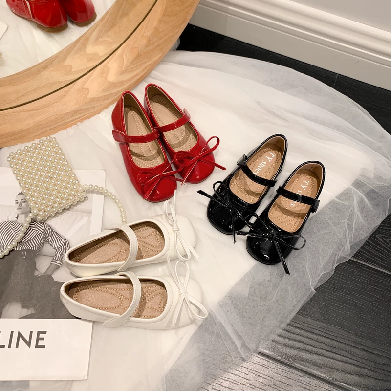 Летний детский черный маленький костюм принцессы, сандалии, стиль Chanel, мягкая подошва