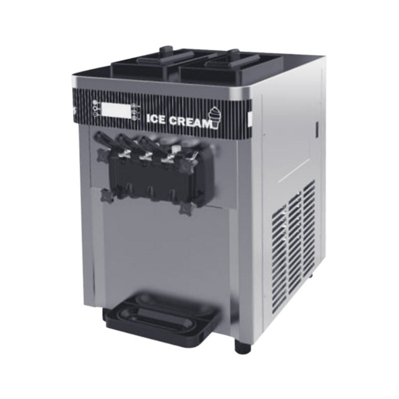 East Bay DF7220 Desktop Soft ice cream machine Commercial tricolor ice cream machine Holy-generation refrigeration equipment Direct sales