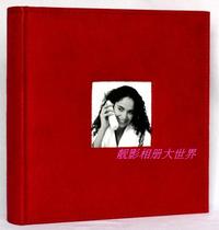 Big 6 inch photo album can be put in 4D photo 200 Boutique suede cloth panoramic photo album can write message