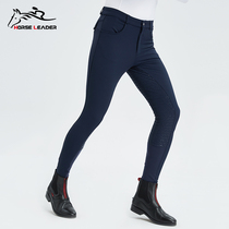 Equestrian breeches four seasons mens equestrian equipment high elastic breathable riding pants full silicone wear-resistant non-slip knight equestrian pants