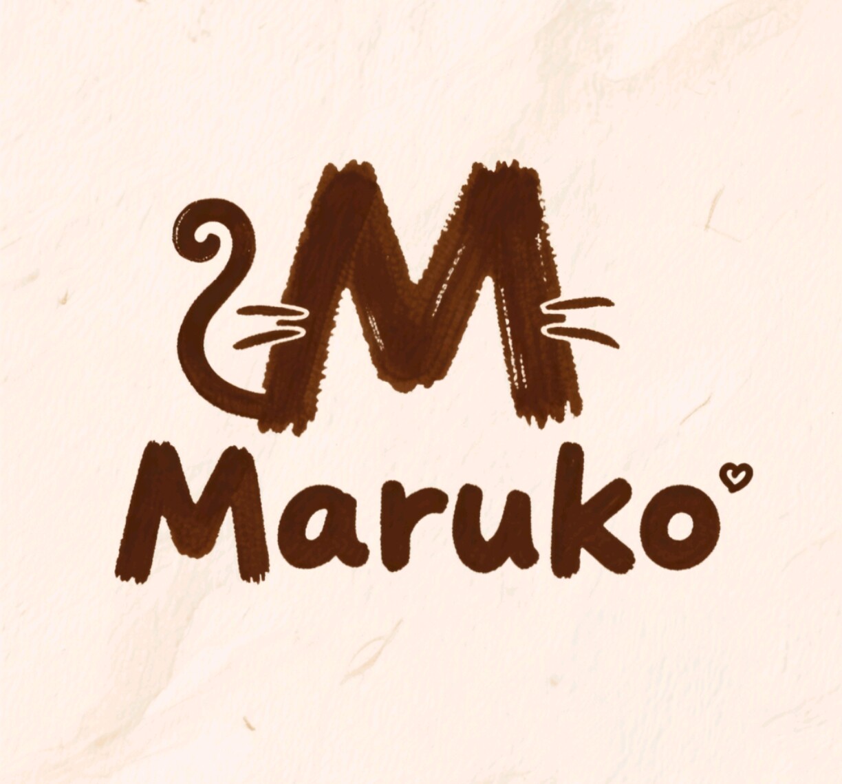 Maruko萌物店的LOGO