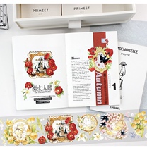 (Handbook tape packaging) Mood Dreamland of Flowers PET one cycle 100cm