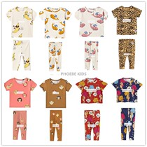 Swedish mini series with the same paragraph 19 spring and summer childrens cotton bottoming T-shirt baby rompers home clothes