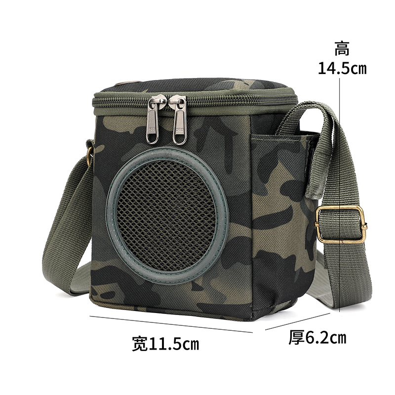Bluetooth Speaker, Walking Radio, Single-Shoulder Crossbody Bag, Amplified Player, Portable Music Player, Storage Bag