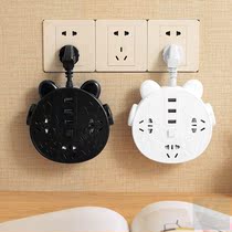 Mo Niu multi-function USB socket porous charging row plug porous power plug board plug converter plug-in board