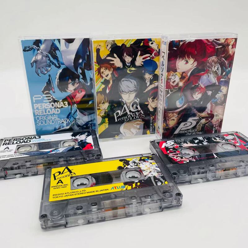Persona 3 4 5 Cassette Persona3 4 5 Reload Collection Ps2 Game Original Sound Cassette