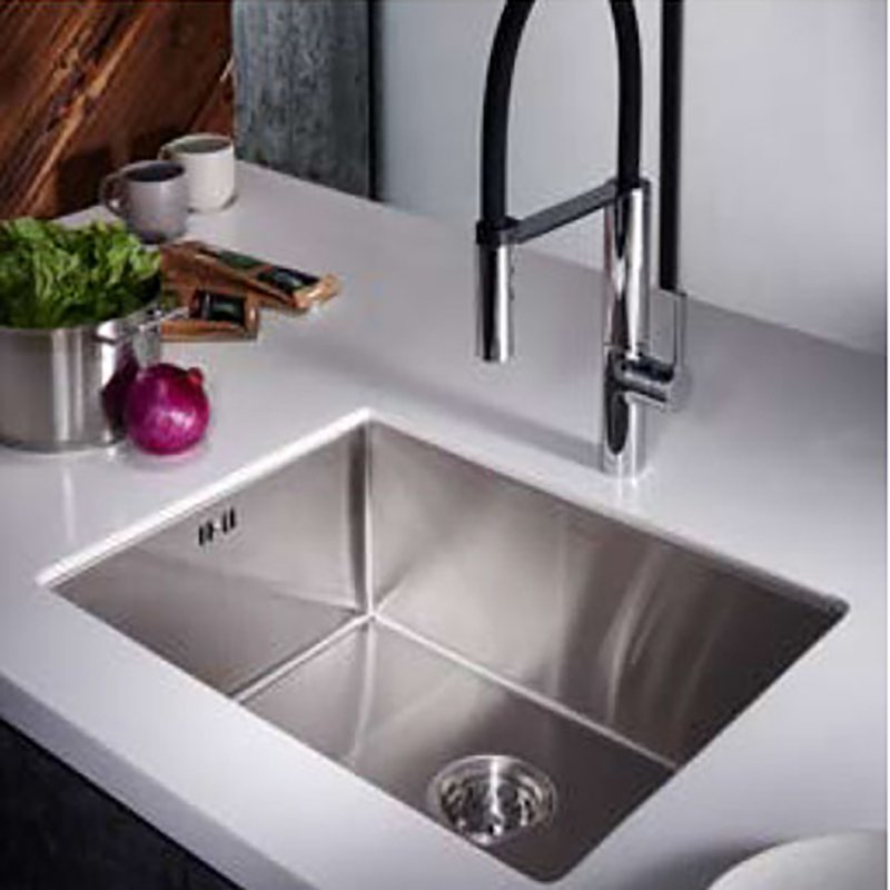 Kohler sink Slay single tank under the table kitchen basin household manual stainless steel washing basin bowl tank 97830T with the line