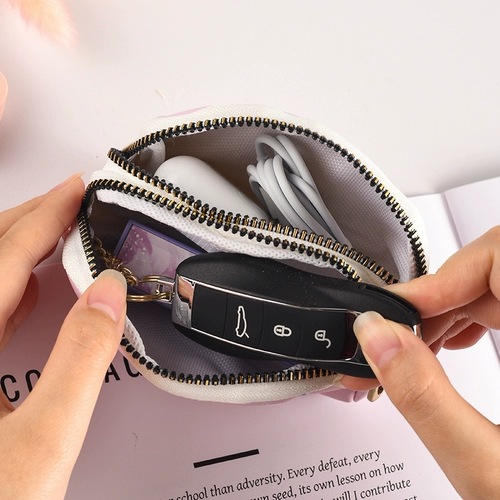 Милый кошелек, сумка, детская ключница, маленькая сумка-органайзер, вместительные и большые монеты, универсальный бумажник