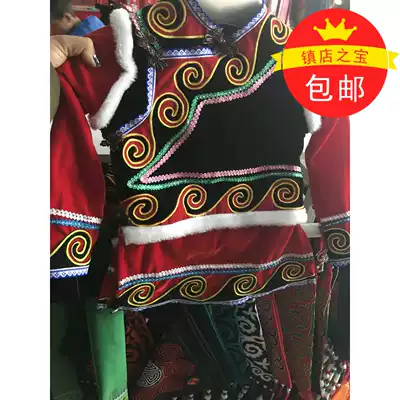 Yi ethnic style girl clothes skirt suit suitable for literary and artistic stage