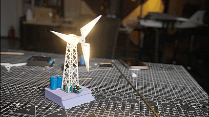 3D风车灯3.0版本安装过程演示，期待4.0的发布