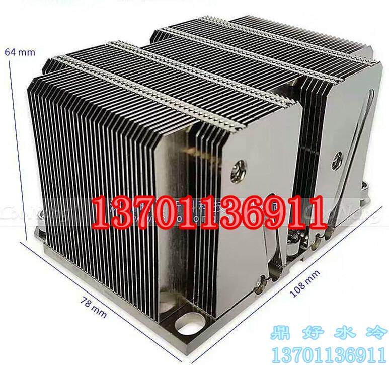 Tripod good water cooled INTEL 3647 pin CPU radiator 3467 server radiator