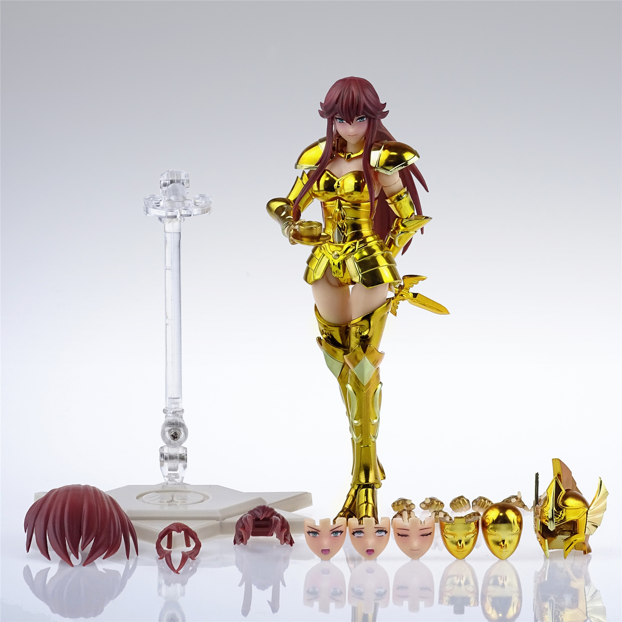 Spot Gt female Gemini Divine Deed Gold Saints Warrior Myth Model Ex Double Daughter-Taobao