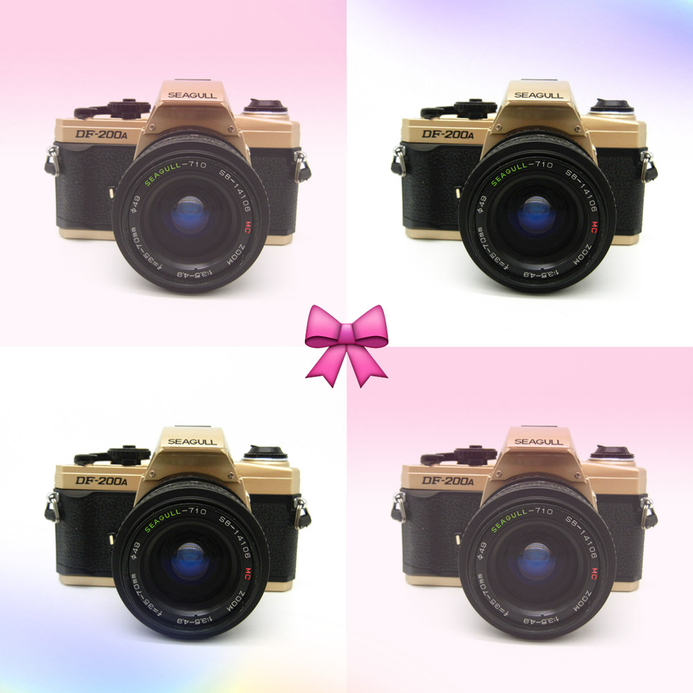 Stock New Sea Gull df200a Machinery Glue Roll Single Eye Camera With Photometric Collection Use Photography Starter