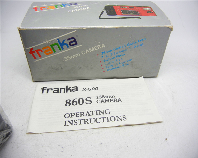 Franca FRANKA X-500 máy quay phim rangefinder Nhật Bản stock máy mới bộ sưu tập máy ảnh cũ retro