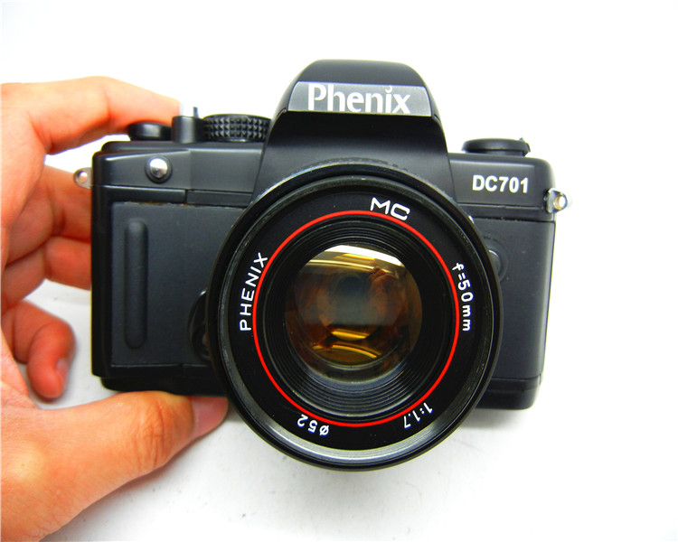 Phoenix dc701 + 50 1.7 bộ máy ảnh phim SLR màu mới nhiếp ảnh bộ sưu tập sinh viên thực hành