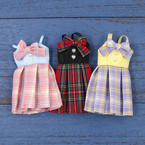 DBS Blythe Little Root Dress Tricolor Cabbit Butterfly Hanging Dress 19 Joint Ob24 Doll Clothes