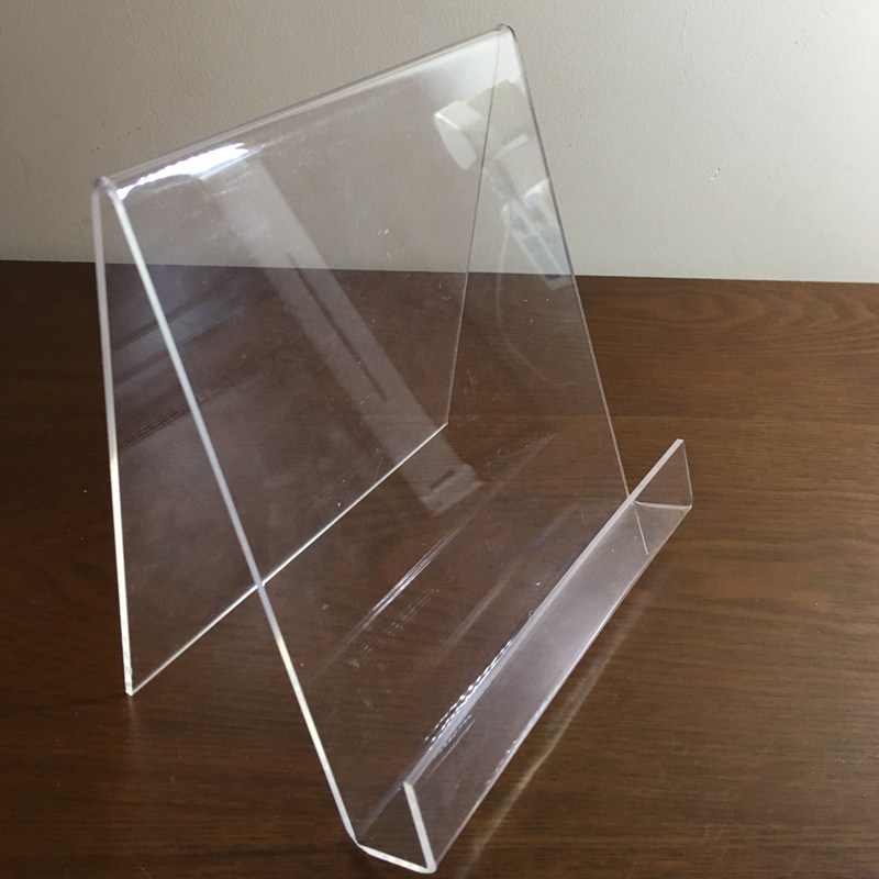 Acrylic Transparent Bookstand Book Stop Inclined Release Book Display Bracket A5 Read Books Upright Propaganda Picture Book Shelf