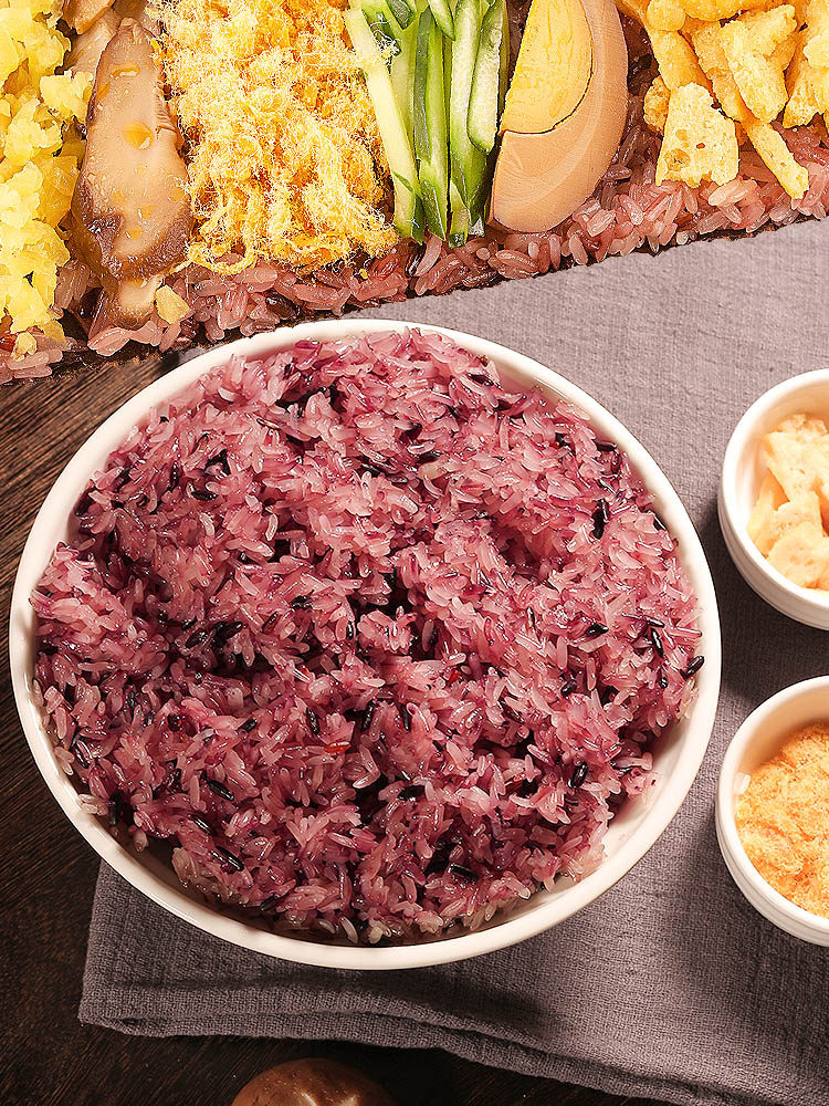 Onigiri Rice Blood Glutinous Rice Thai Chiang Rai Rice Small stick Passers-by Taiwan Onigiri material Onigiri special rice