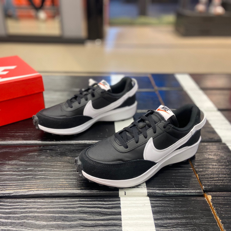 Nike Waffle Debut Men's and Women's Waffle Retro Sports Casual Shock-Absorbing Running Shoes Dh9522-001