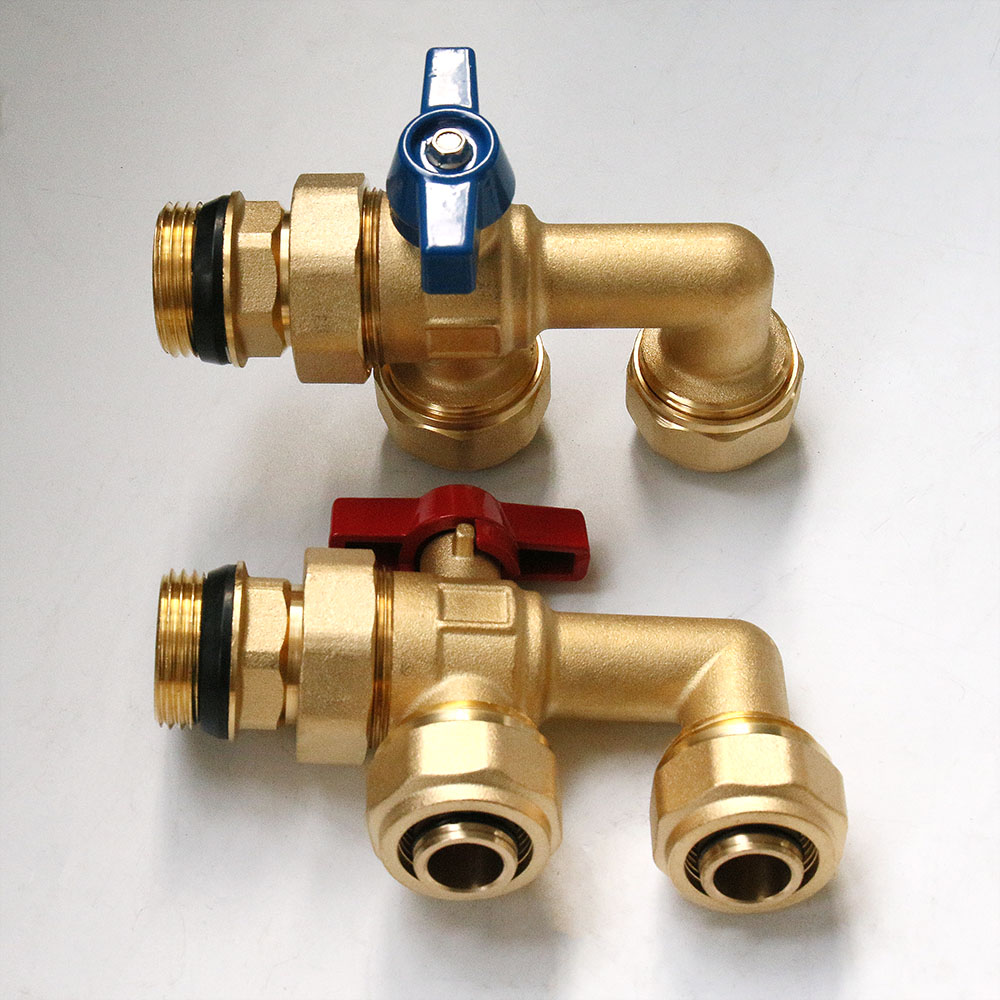 F valve full copper aluminum plastic 25 ball valve F valve double live connection 1 inch inner and outer wire ball valve DN25 with outer diameter 25 aluminum plastic pipe