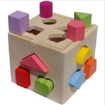 Educational toys*Wooden desktop toys*Intelligence shape box*Early childhood education supplies