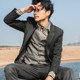 SOARIN British style retro casual suit jacket men's autumn and winter business professional formal dress single suit