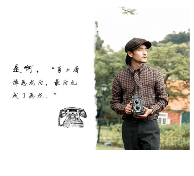 SOARIN gốc retro kẻ sọc nhỏ áo sơ mi nam mỏng phần lanh giản dị áo dài tay dài cổ áo nhọn inch áo thủy triều - Áo áo sơ mi hàn quốc nam