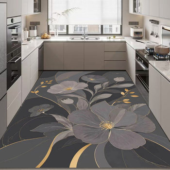 Thickened large size diatom mud kitchen floor mat