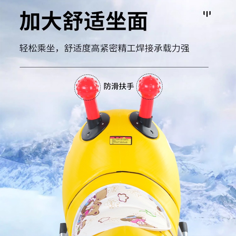 双人单人滑冰车，东北老式冰爬犁，儿童户外实木滑冰车，让你畅享冬日乐趣！❄️썰매❄️