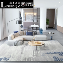 Turkish style living room coffee table carpet modern minimalist bedroom room carpet European light luxury thickened machine washable floor mat