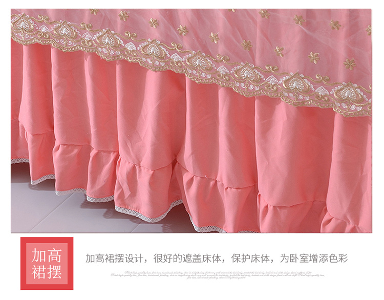 Ren giường bedspread váy Simmons một mảnh bảo vệ nắp trượt giường 1.8m bìa mùa xuân và nệm bìa rắn 1.5 - Váy Petti drap giường có viền
