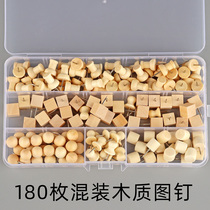 Упакованный оригинальный деревянный картон деревянный картон деревянный картон лак для ногтей с изображением красочного рабочего слова гвоздь в соответствии с гвоздем в соответствии с гвоздем
