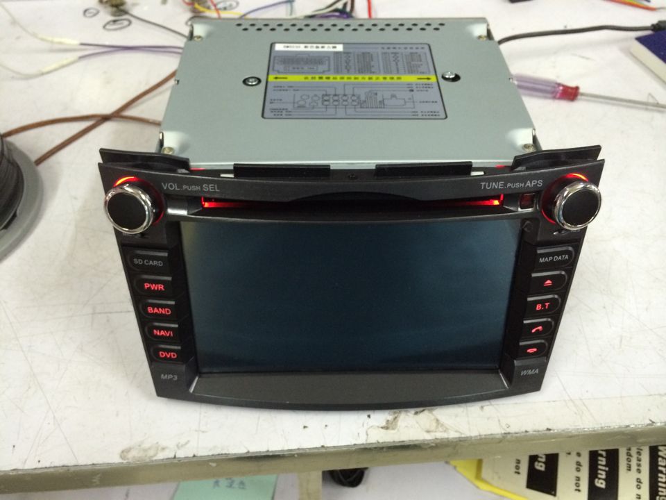 Subaru mới Outback / lực lượng sư tử mới xe chuyên dụng DVD điều hướng GPS một máy Kai Zhen 09/12, 13 mô hình - GPS Navigator và các bộ phận gắn định vị xe ô tô