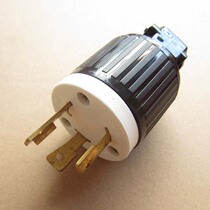 LK6332 NEMA L6-30P large load high-power beauty gauge generator plug anti-fall 30A UL certification