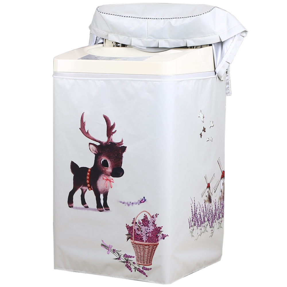 Haier washing machine hood waterproof sunscreen cover fully automatic 6 5 7 5 8 5 10 kg Universal dust-proof-Taobao